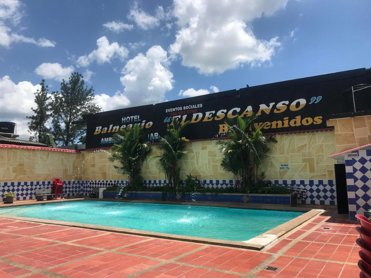 Hotel Y Balneario El Descanso 비야비센시오 외부 사진